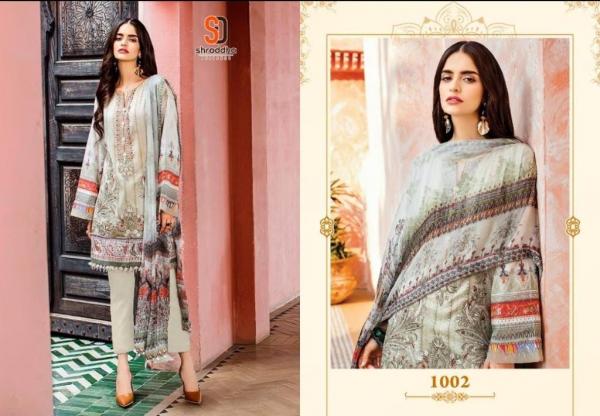 Shraddha Marjjan Remix Lawn Cotton Pakistani Salwar Kameez